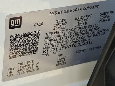 2026 Chevrolet Trax 2RS