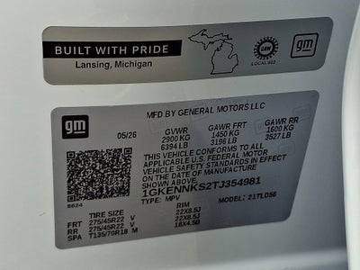 2026 GMC Acadia Elevation