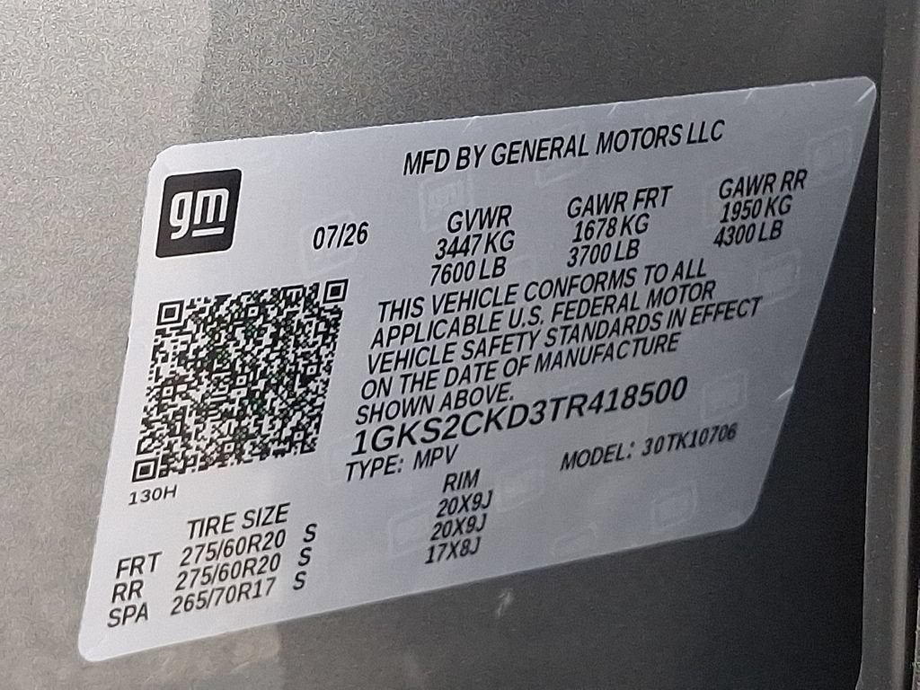 2026 GMC Yukon AT4