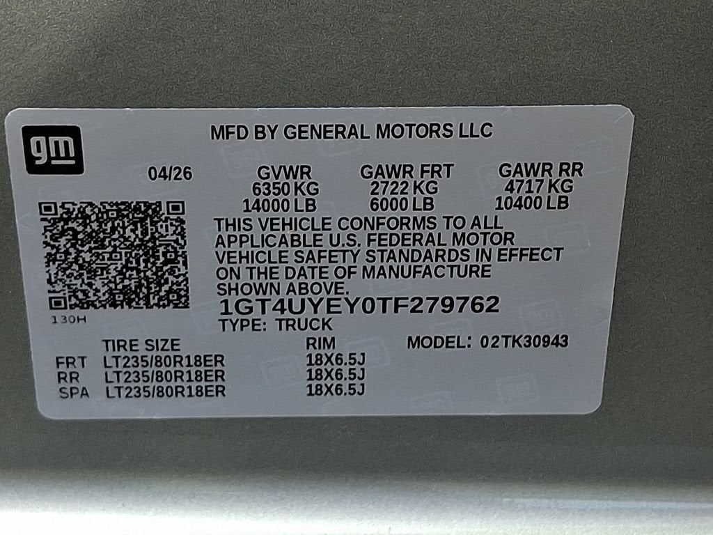 2026 GMC Sierra 3500 HD Denali Ultimate DRW