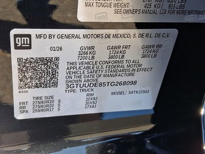 2026 GMC Sierra 1500 SLT