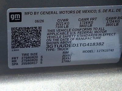 2026 GMC Sierra 1500 SLT