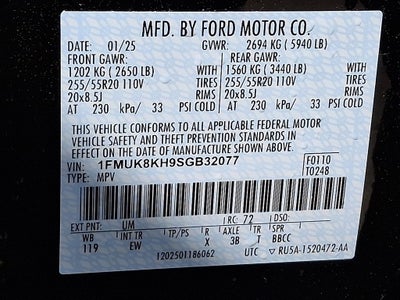 2025 Ford Explorer ST-Line