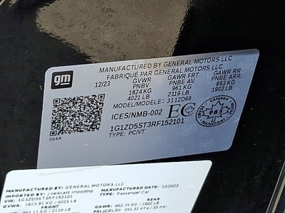2024 Chevrolet Malibu LT 1LT