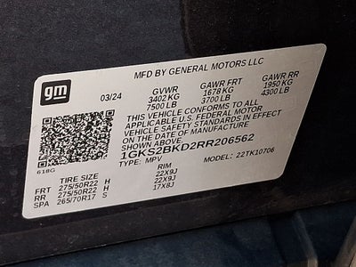 2024 GMC Yukon SLT