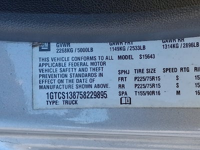 2005 GMC Canyon SLE