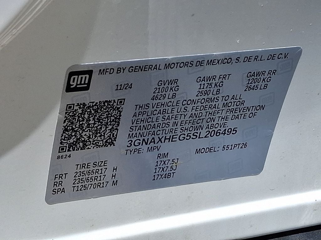 2025 Chevrolet Equinox LT