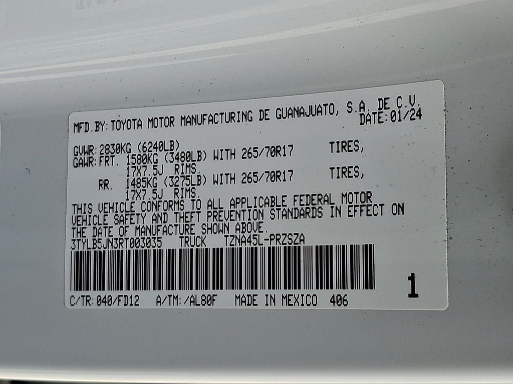 2024 Toyota Tacoma Limited