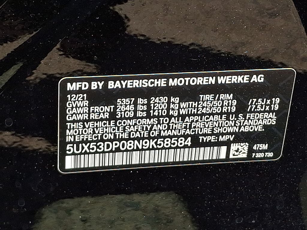 2022 BMW X3 xDrive30i