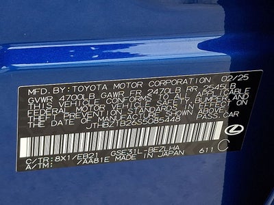 2025 Lexus IS 350 F SPORT Design