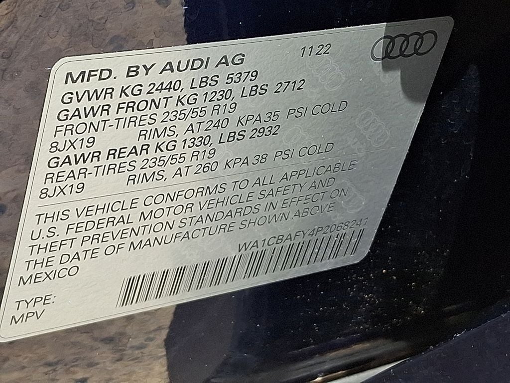 2023 Audi Q5 40 Prestige quattro