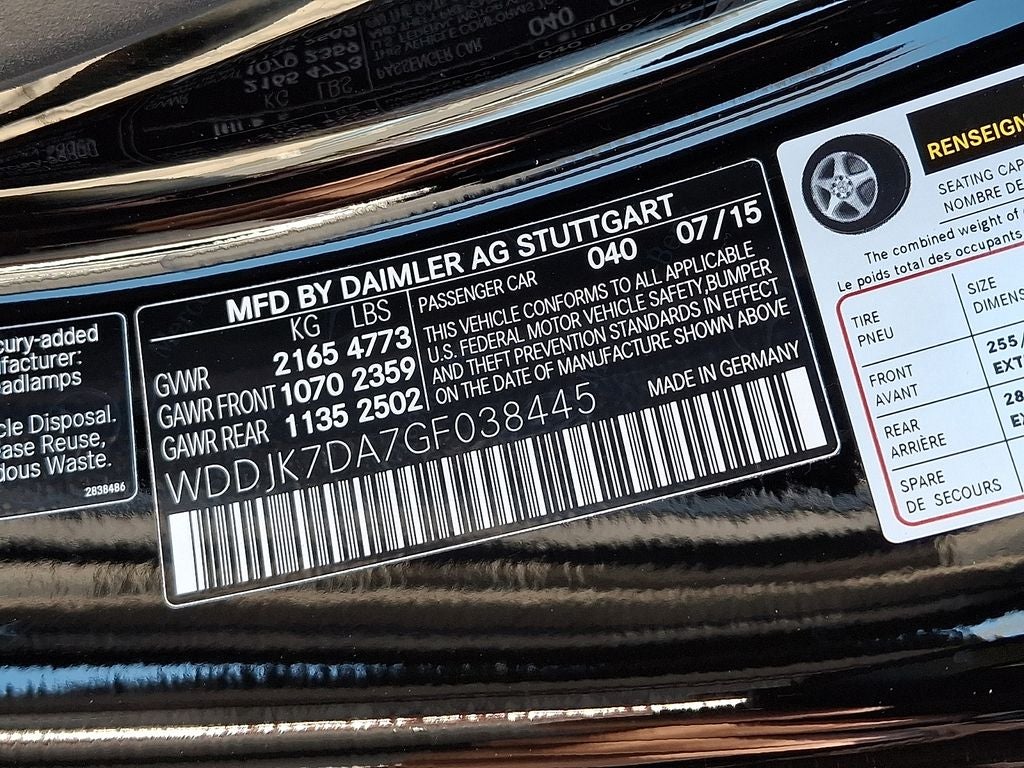 2016 Mercedes-Benz SL-Class SL 550