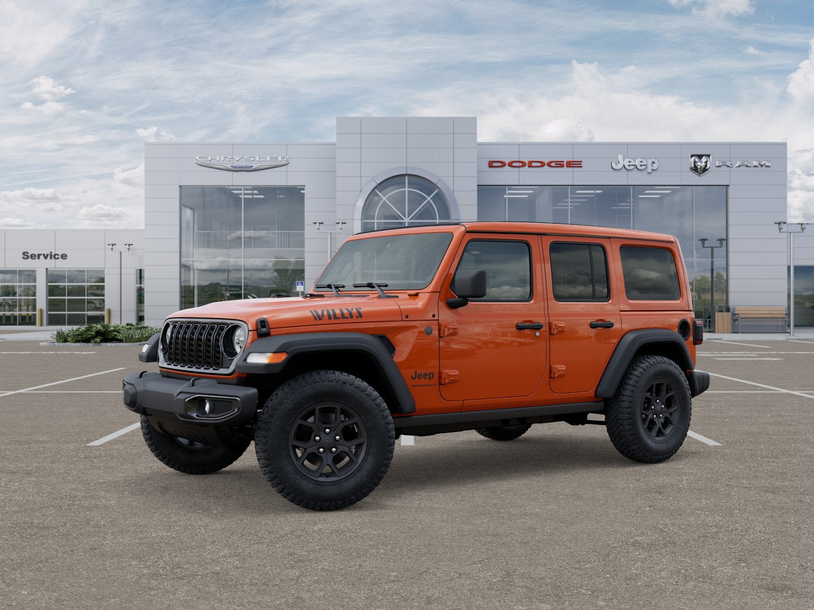 2025 Jeep Wrangler WRANGLER 4-DOOR WILLYS