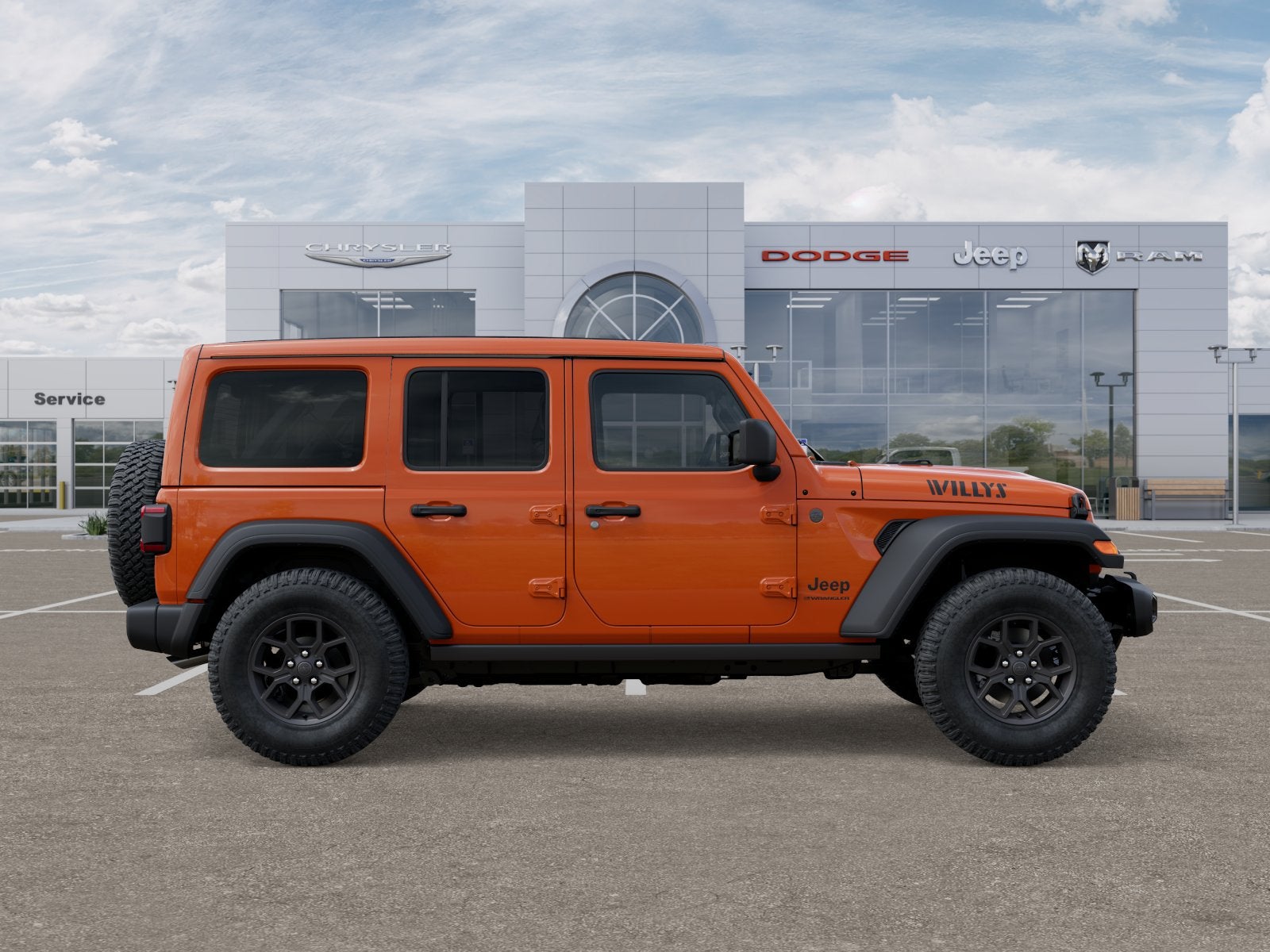2025 Jeep Wrangler WRANGLER 4-DOOR WILLYS