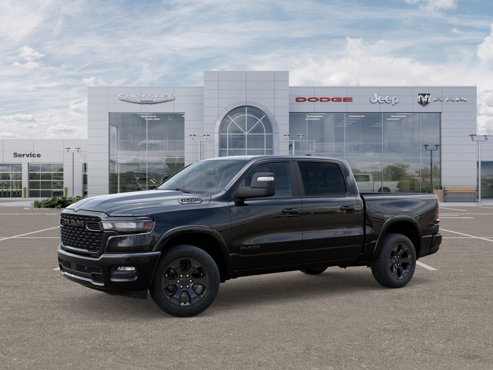 2025 RAM 1500 RAM 1500 BIG HORN CREW CAB 4X4 5'7' BOX