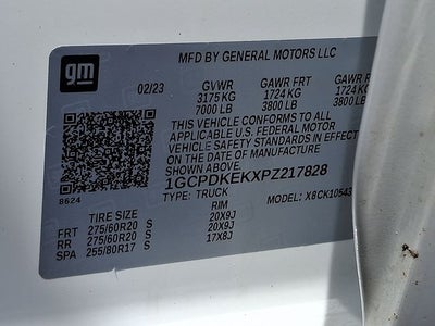 2023 Chevrolet Silverado 1500 4WD Crew Cab Short Bed LT with 2FL