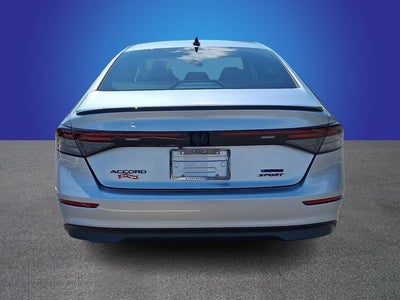 2025 Honda Accord Hybrid Sport