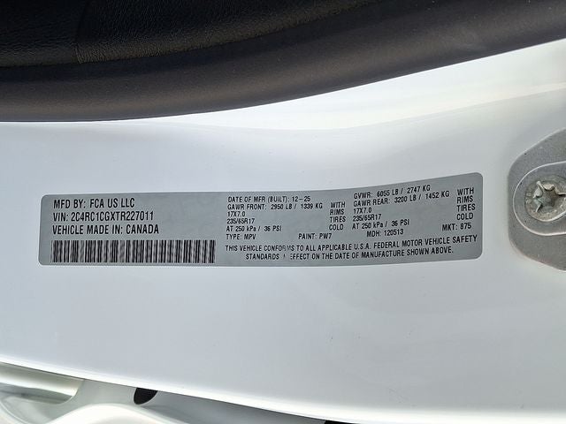 2026 Chrysler Voyager VOYAGER LX