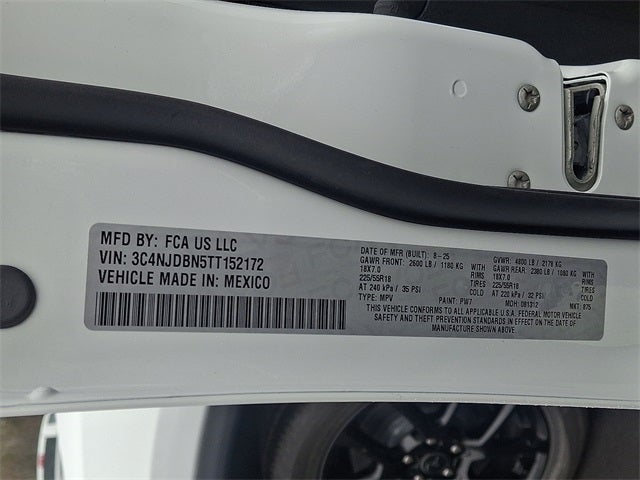 2026 Jeep Compass COMPASS LATITUDE ALTITUDE 4X4