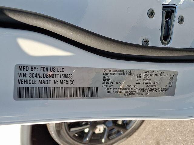 2026 Jeep Compass COMPASS LATITUDE ALTITUDE 4X4