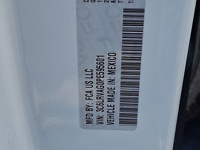 2023 RAM ProMaster 1500 Low Roof