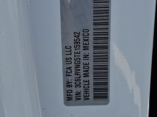 2026 RAM ProMaster 1500 RAM PROMASTER 1500 TRADESMAN CARGO VAN LOW ROOF 118' WB