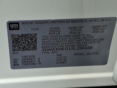 2025 Chevrolet Equinox FWD LT