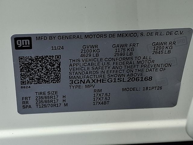2025 Chevrolet Equinox FWD LT