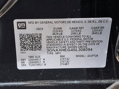 2025 Chevrolet Equinox FWD LT