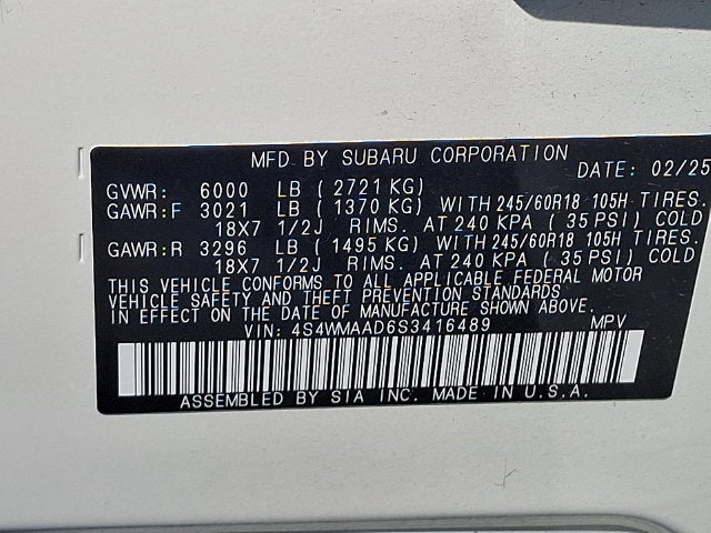 2025 Subaru Ascent Premium